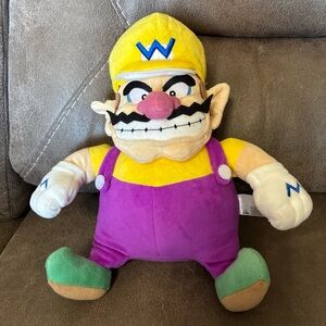 Little Buddy Nintendo Super Mario All Star Collection 10" Wario Plush Toy
